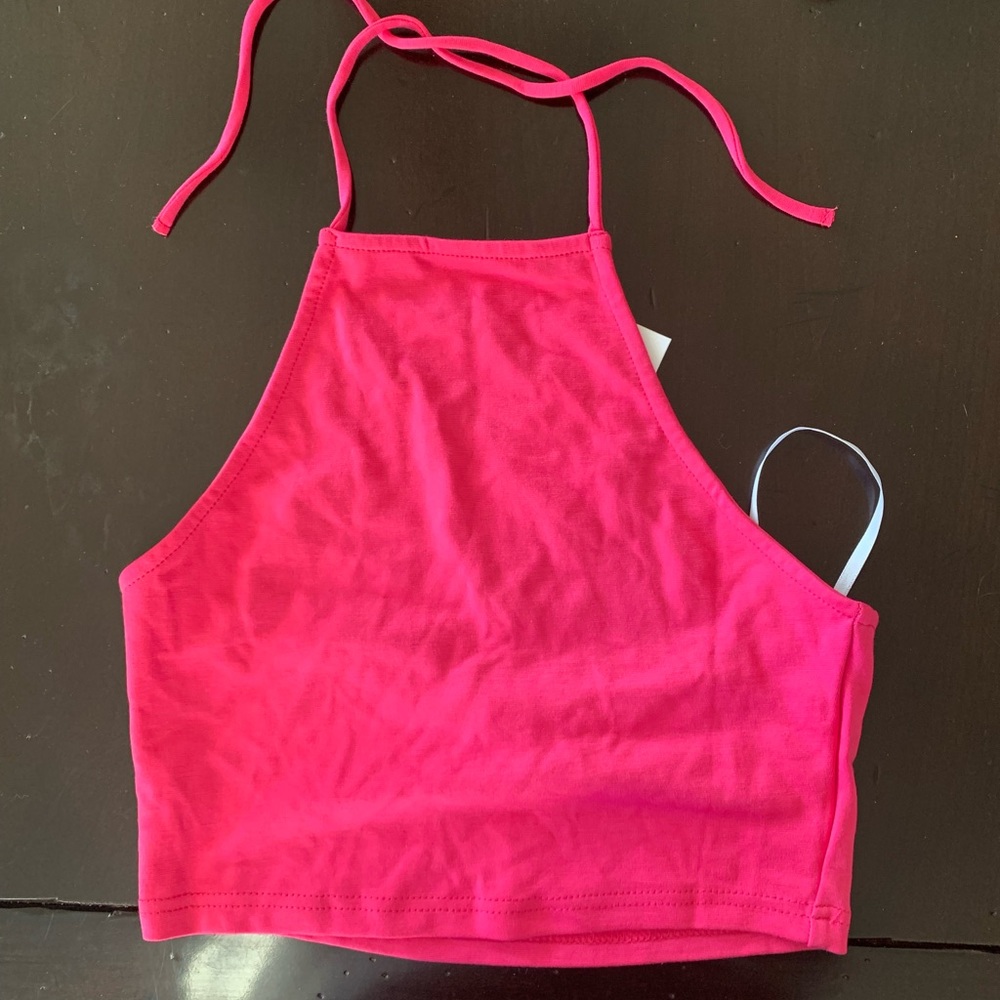 Pink Lovers + Friends Halter Top